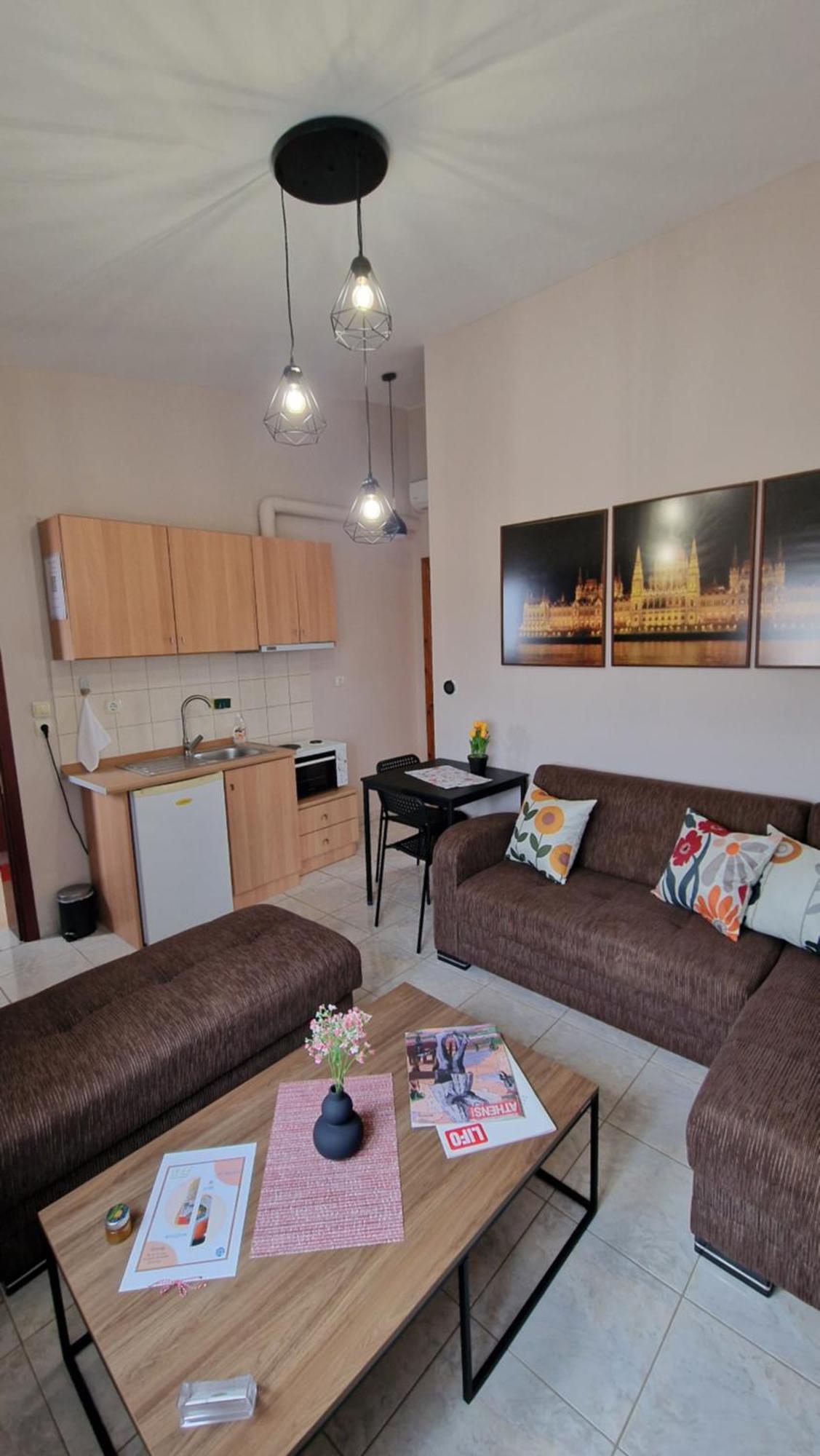 Kofinaki Apartment 1 Tycheron Bagian luar foto